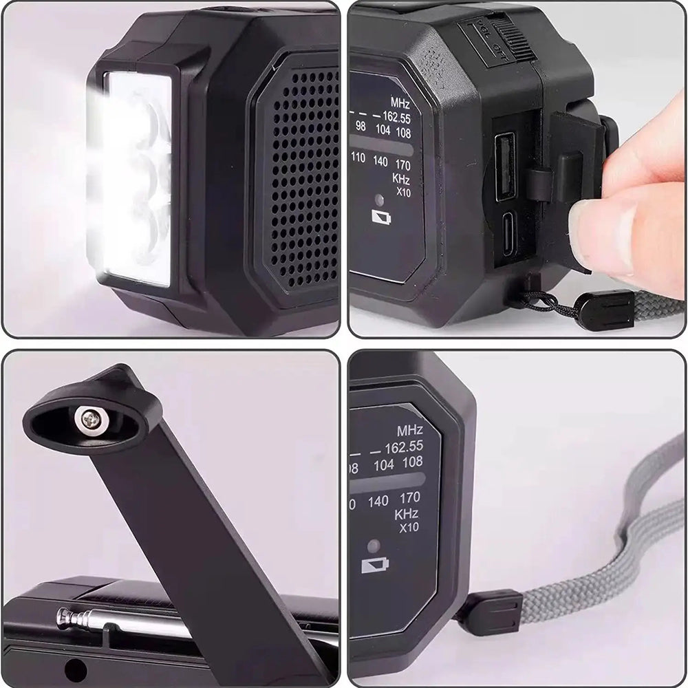 RadnixSkio Emergency Radio size and specifications
