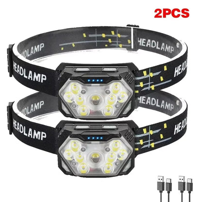 RuniLumax Running Headlamp lighting modes