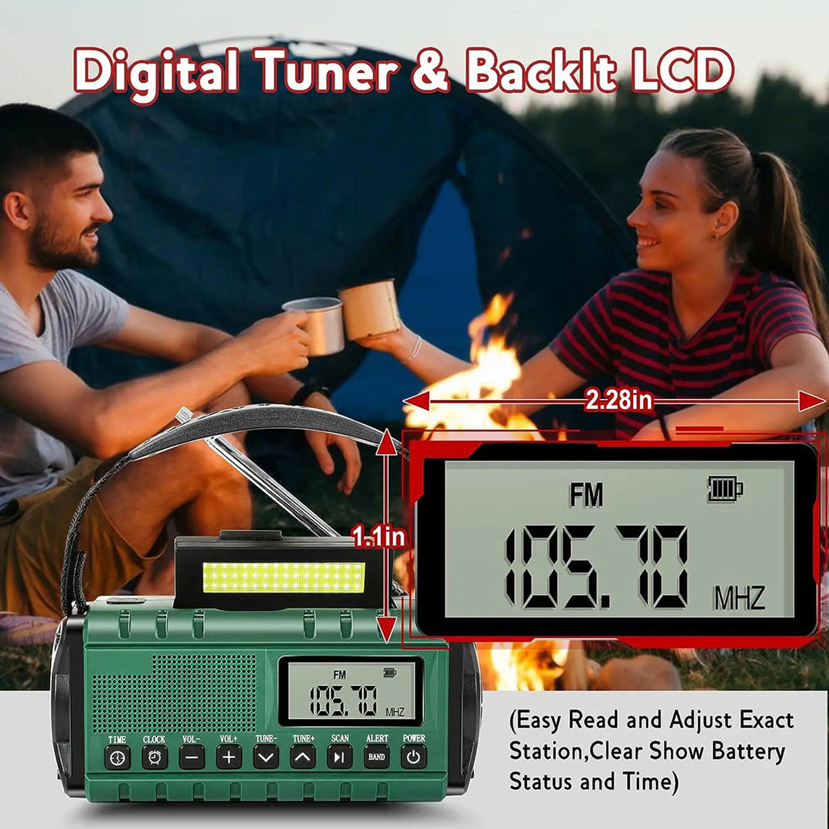 SolTuniex Solar Crank Radio feature graphic