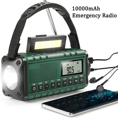 SolTuniex Solar Crank Radio product overview