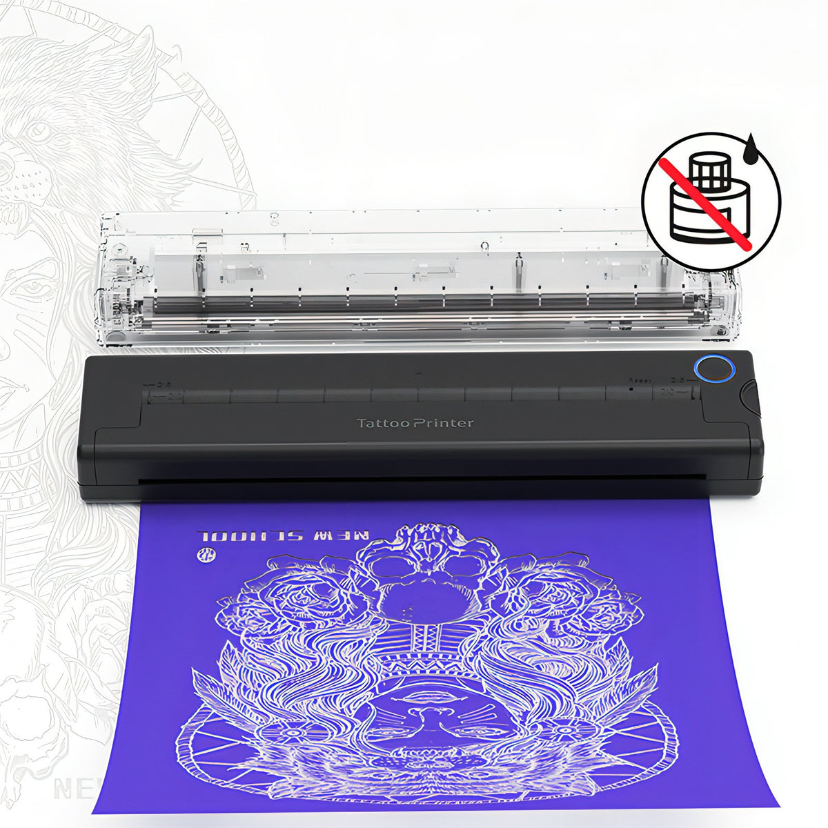 Fenzora Tattoo Printer inkless thermal transfer printing