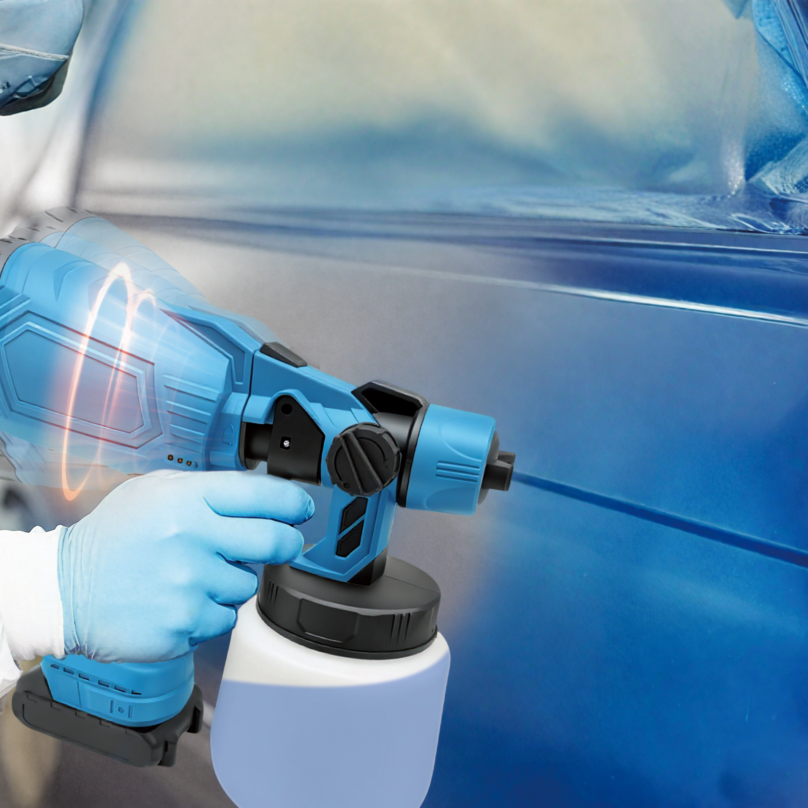 Geekik Paint Sprayer Vibration Dampening