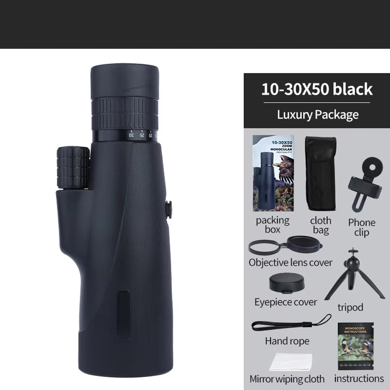 Vistilyn Zoom Monocular kit and accessories